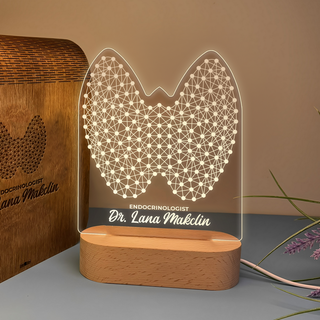 Custom Award | Nightlight | Gift for Endocrinologist