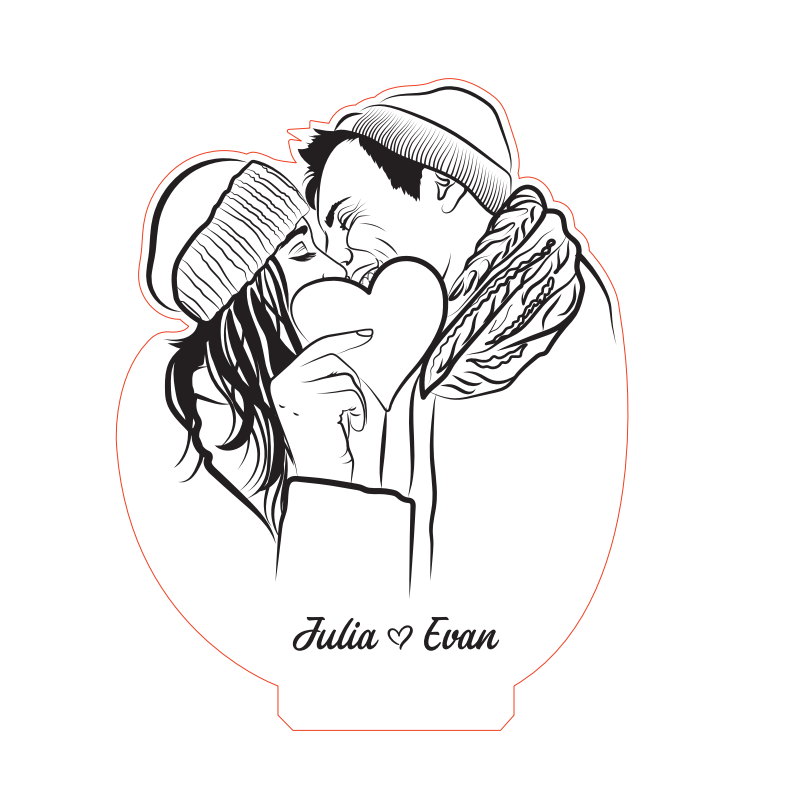 Deposit for the sketch of a custom order