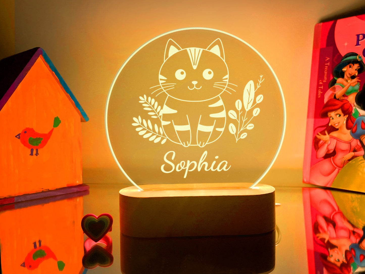 Cat Night Light for Kids