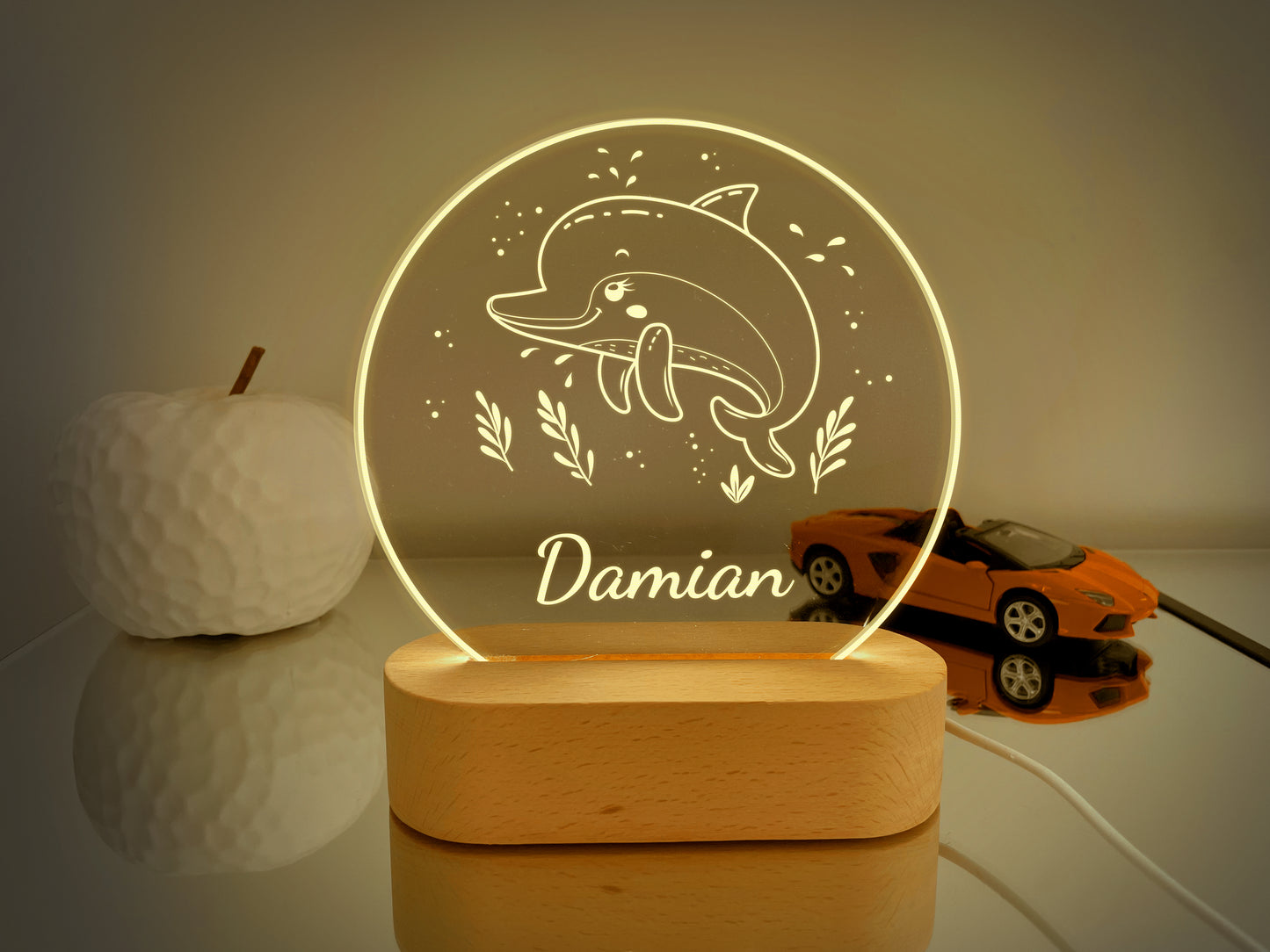 Dolphin Night Light for Kids