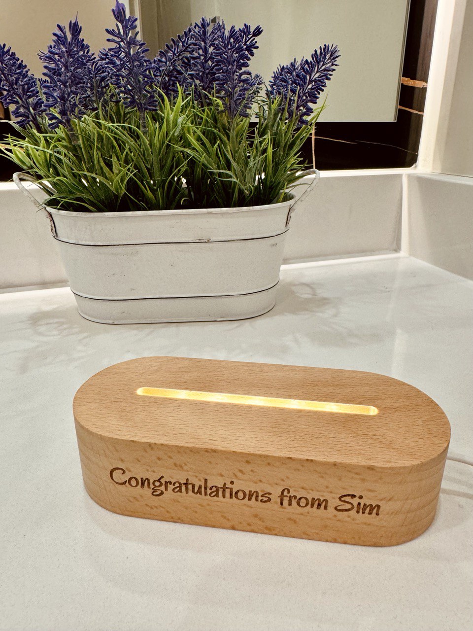 Custom Award | Gift | Nightlight for Cardiologist