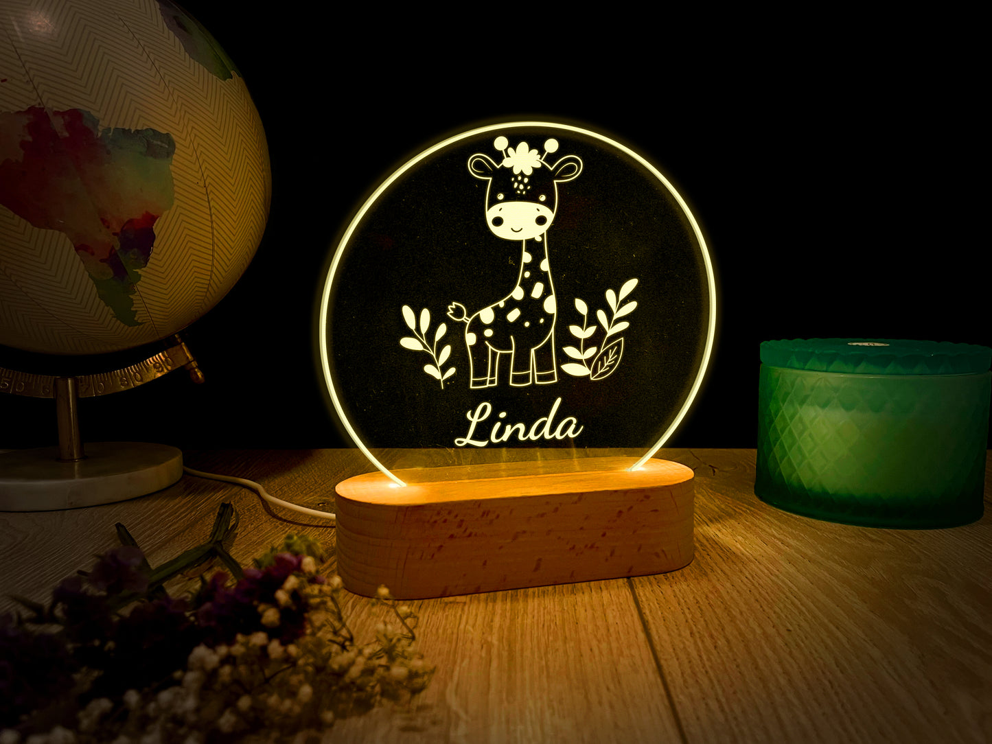 Giraffe Night Light for Kids