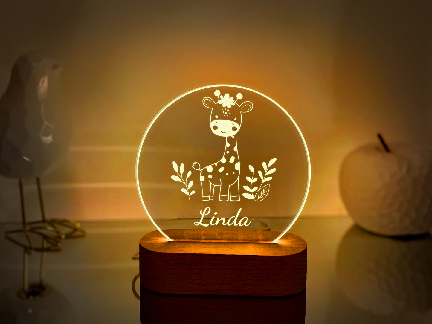 Giraffe Night Light for Kids