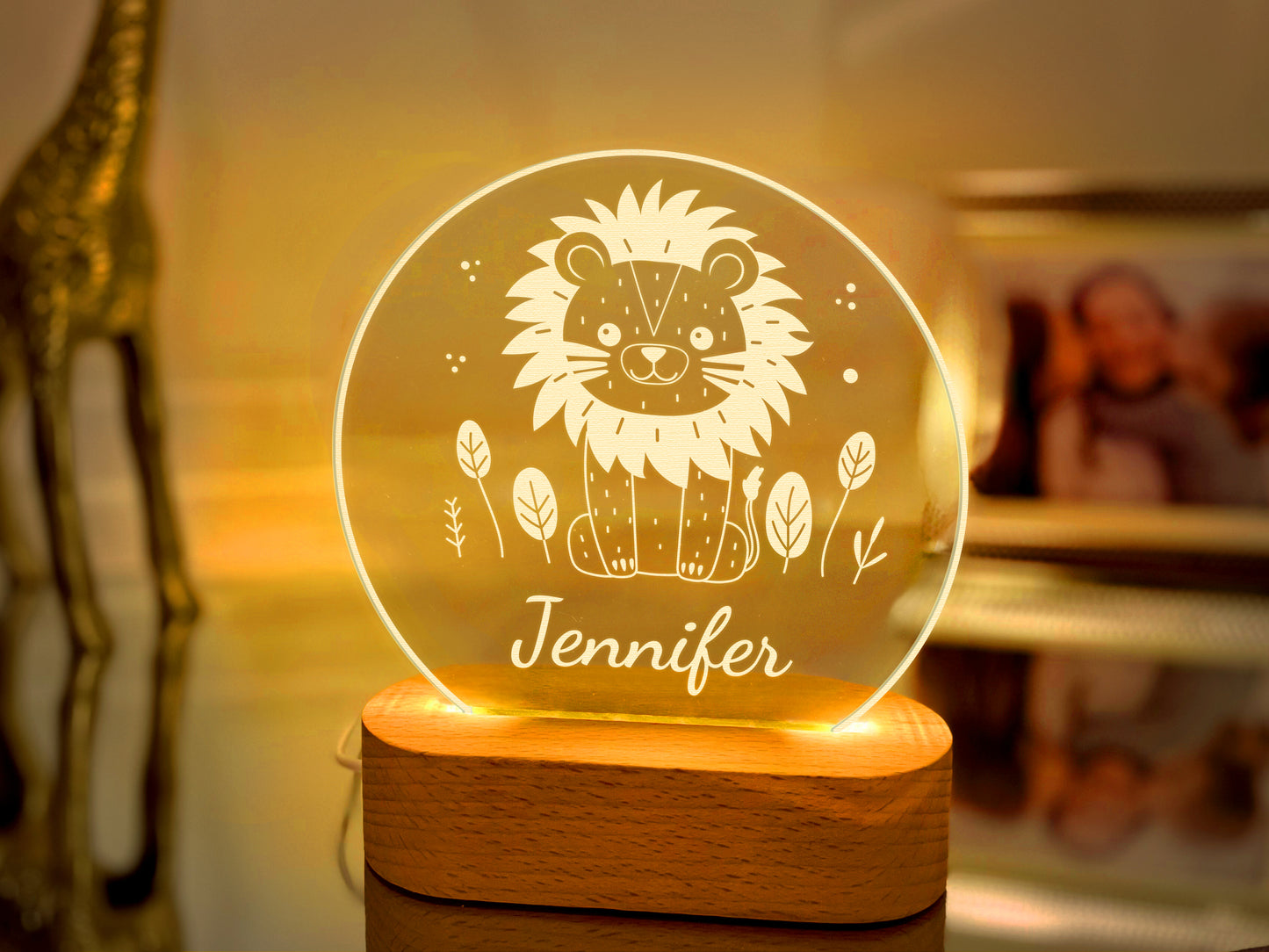 Lion Night Light for Kids