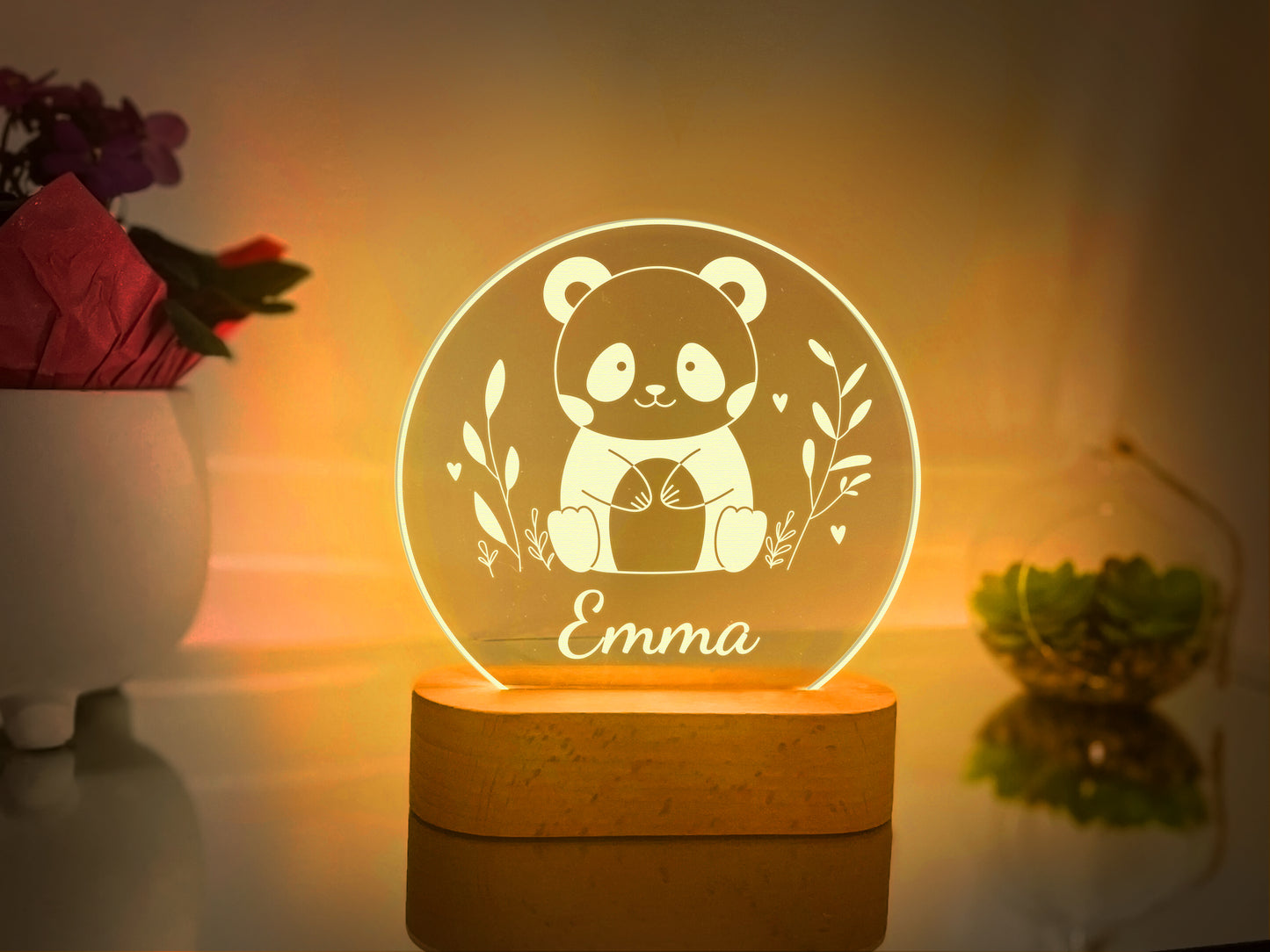 Panda Night Light for Kids