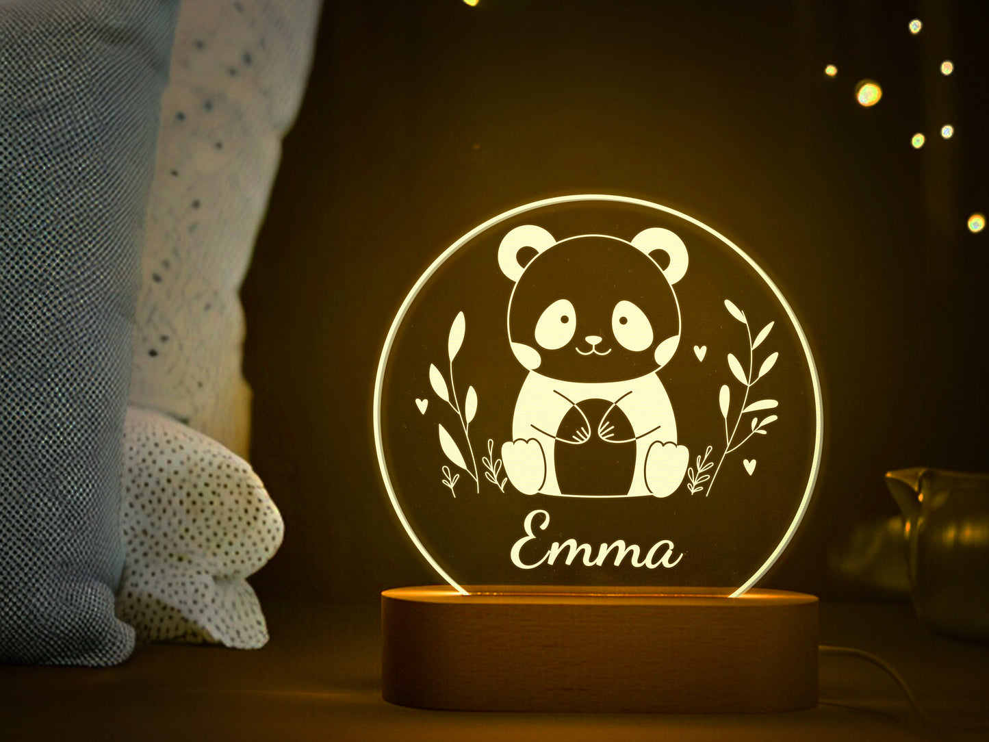 Panda Night Light for Kids