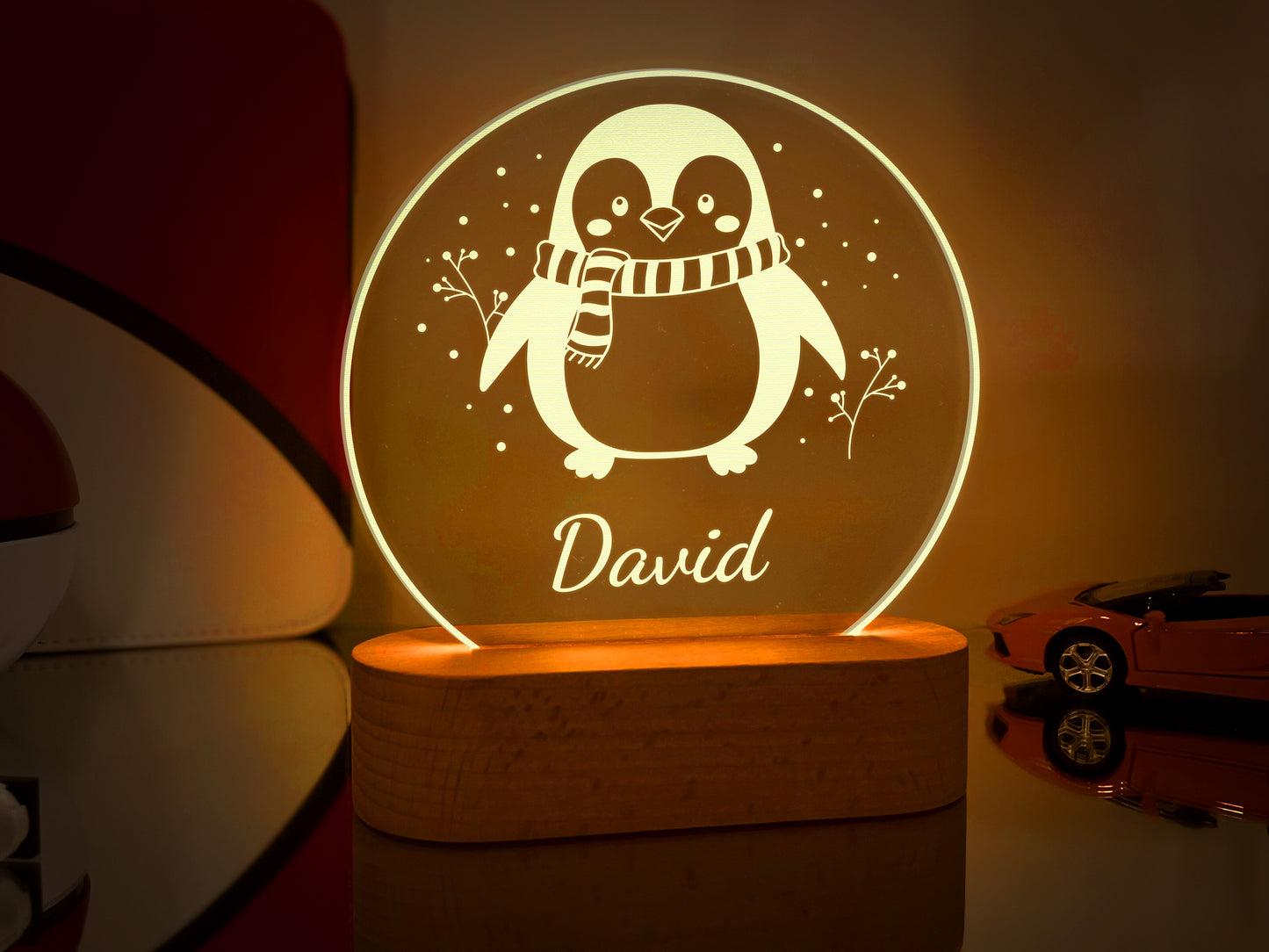 Penguin Night Light for Kids