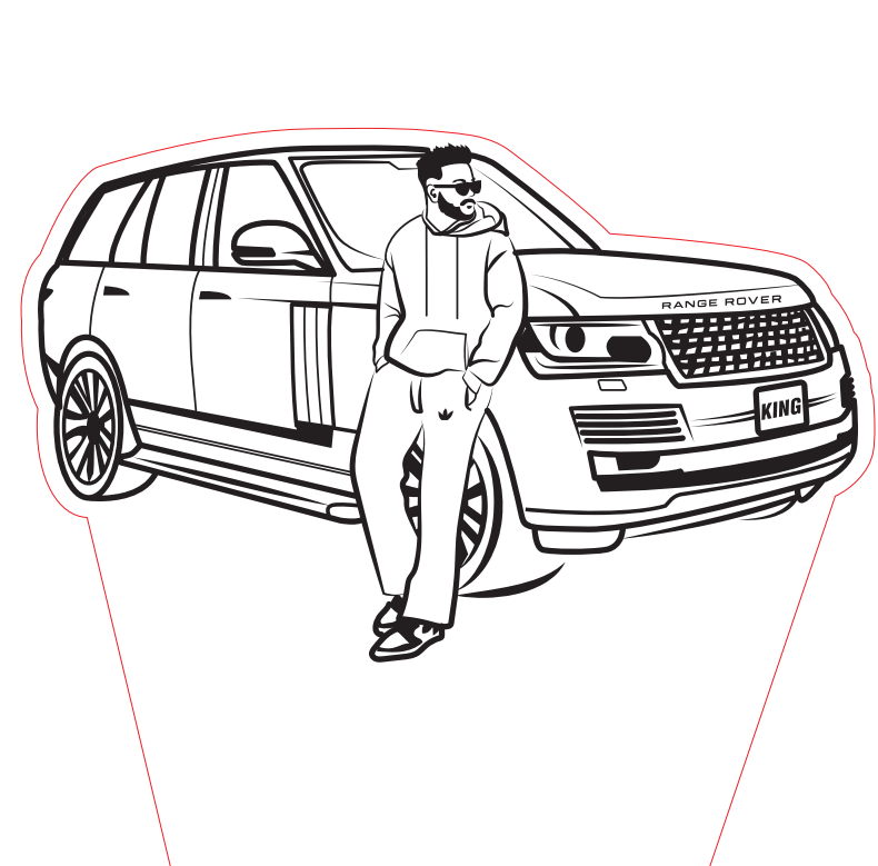 Add a Person to Your Custom Car Night Light Design