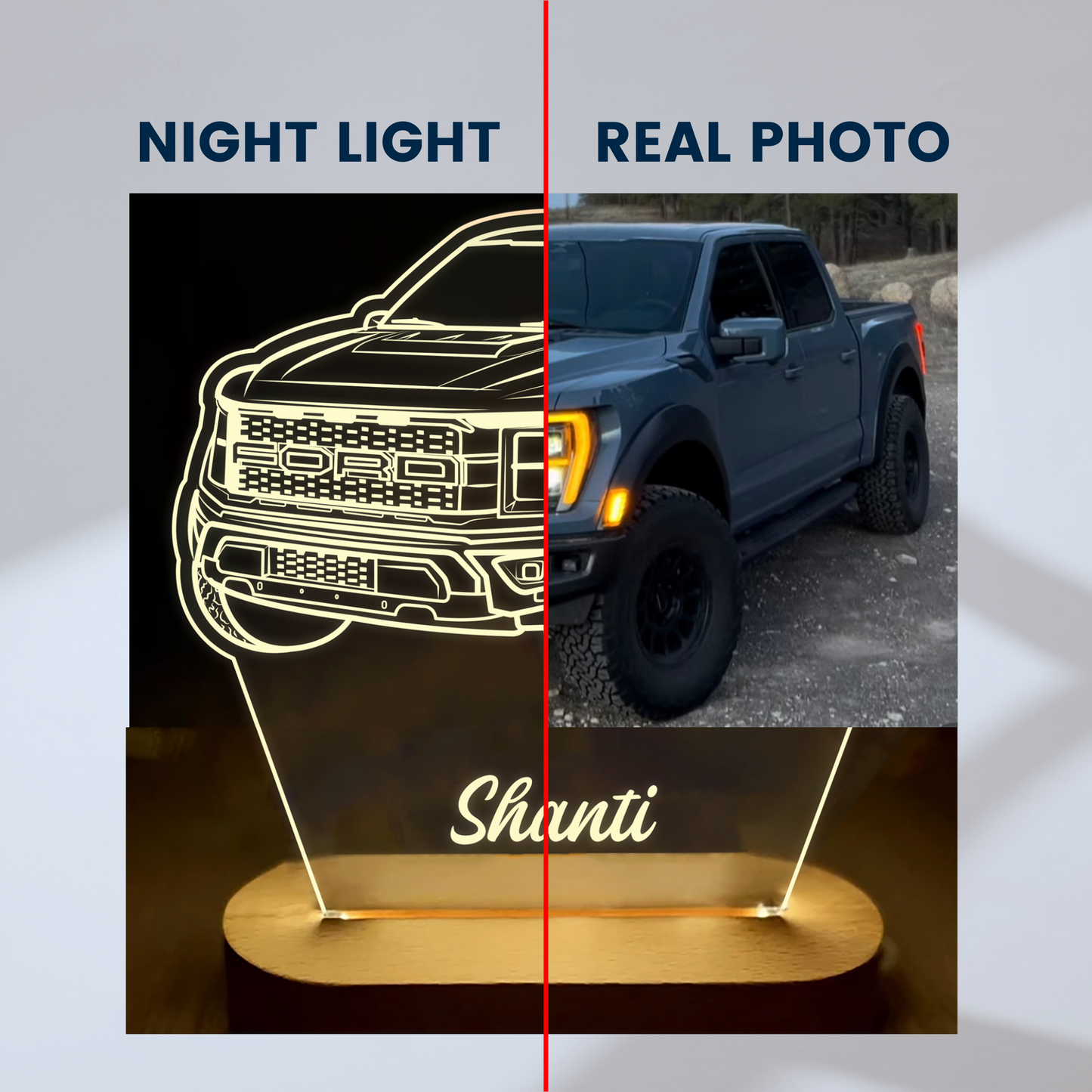 Custom display light for Car Lovers – Personalized with Your Favorite Car!
