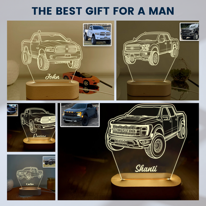 Custom display light for Car Lovers – Personalized with Your Favorite Car!