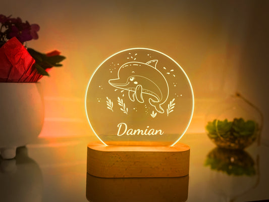 Dolphin Night Light for Kids