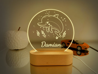 Dolphin Night Light for Kids