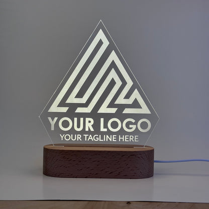 Custom Award Corporate Gift: Custom Company Logo for Employees or Clients