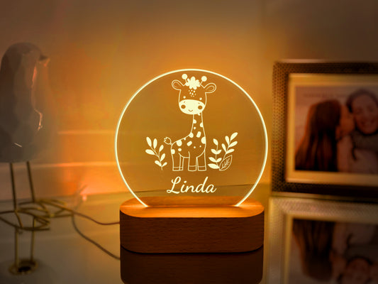 Giraffe Night Light for Kids