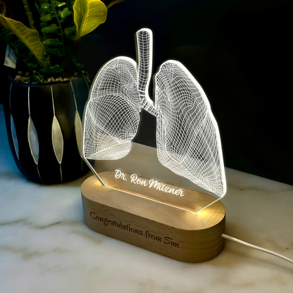 Doctor Pulmonologist Custom Award