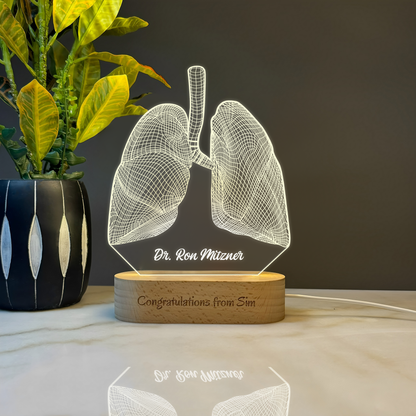 Doctor Pulmonologist Custom Award
