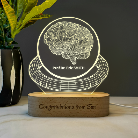 Custom Award | Nightlight | Gift for Heart Psychiatrist, Psychologist