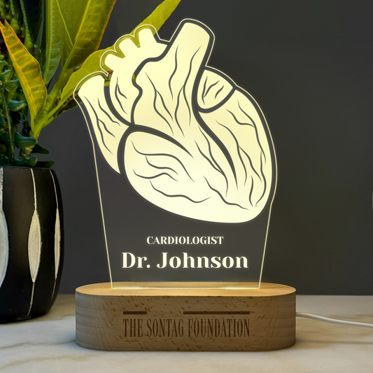 Custom Award | Nightlight for Cardiologist