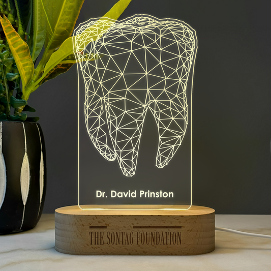 Custom Award | Nightlight | Gift for Dentist