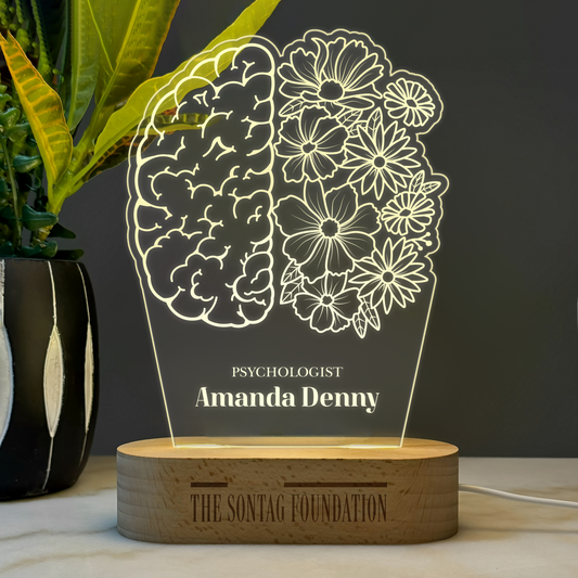 Custom Award | Nightlight | Gift for Psychiatrist, Psychologist