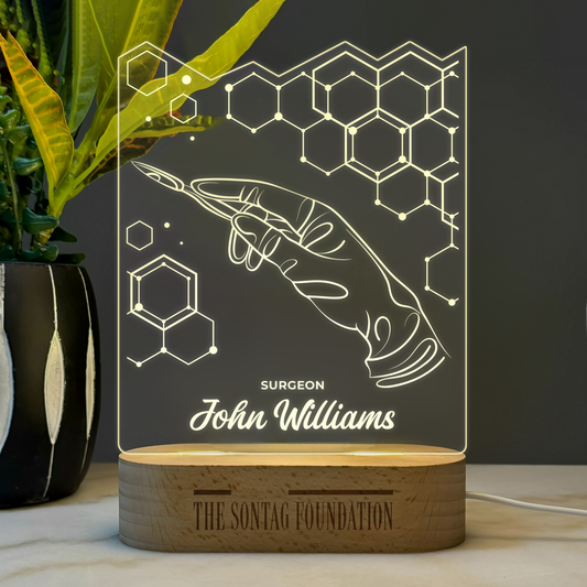 Custom Award | Nightlight | Gift for Surgeon