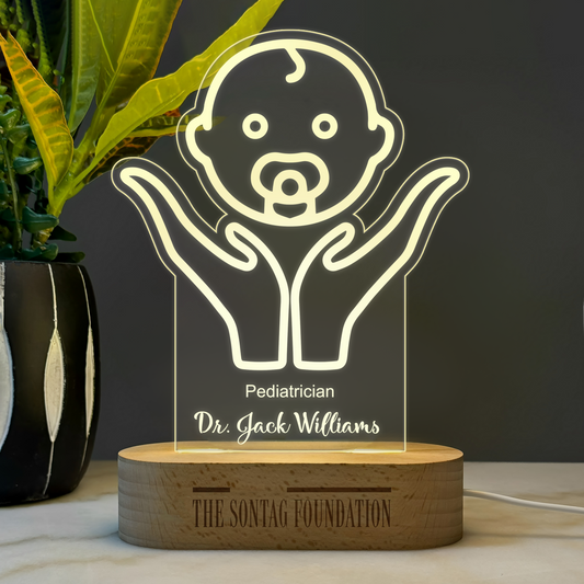 Custom Award | Nightlight | Gift for Pediatrician