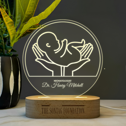 Custom Nightlight | Award | Gift for Neonatologist