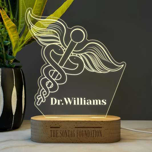 Custom Nightlight | Award | Gift for Doctor