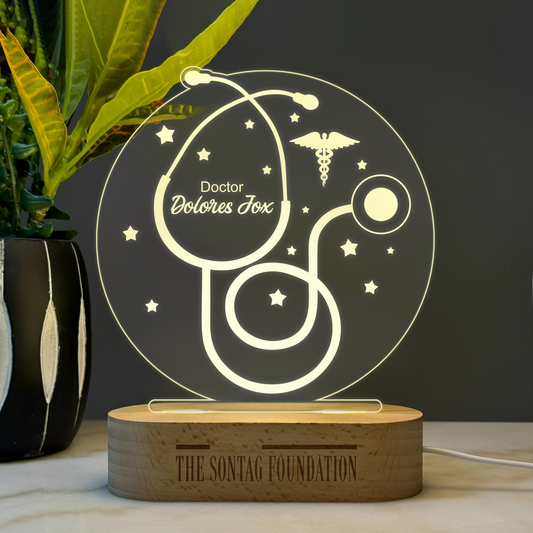 Custom Award | Gift | Nightlight for Doctor