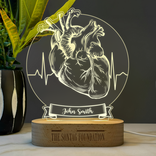 Custom Nightlight | Award for Cardiologist