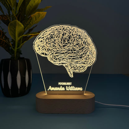 Custom Award | Nightlight | Gift for Heart Psychiatrist, Psychologist