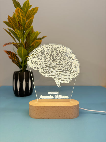 Custom Award | Nightlight | Gift for Heart Psychiatrist, Psychologist