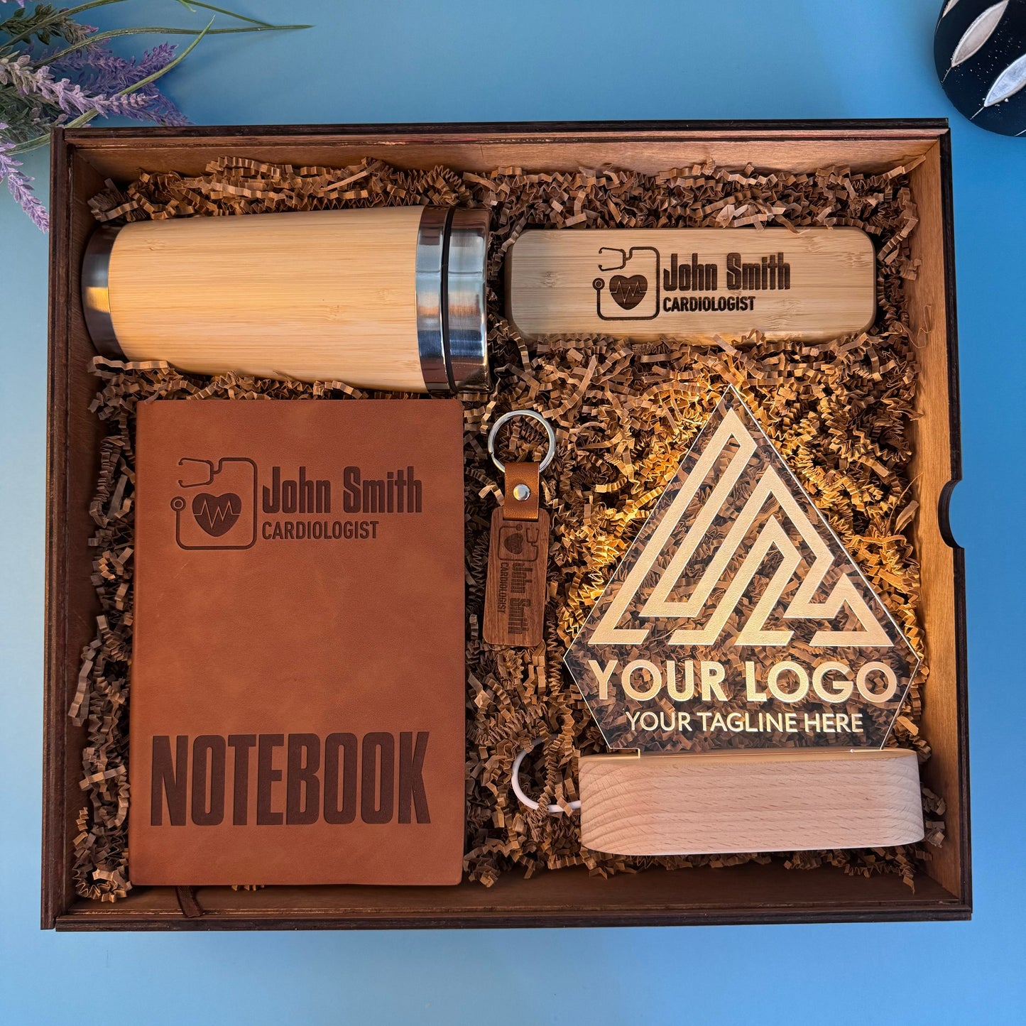 Corporate Gift: Large Set, Custom Business Gift for Employees or Clients in Any Industry