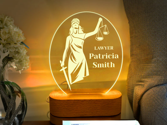 Lawyer (Award) Night Light