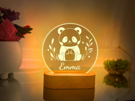 Panda Night Light for Kids