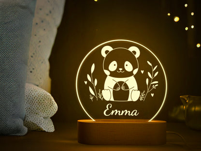 Panda Night Light for Kids