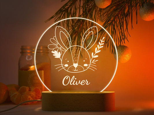 Rabbit Night Light for Kids