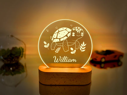Turtle Night Light for Kids